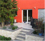 Frühjahr 2009, Terrassenbereich