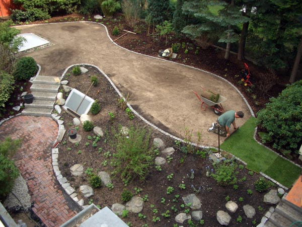 Rollrasen Anfang Mai 2005